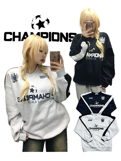 [부들기모안감/남여공용] League Champion V Sweatshirt (2col)